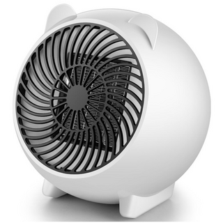 씽크라이프 탁상용 절전형 미니 온풍기 가정용 캠핑 팬 히터, 타입 G-화이트