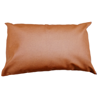 He 국내산 고급 레자 쿠션베개(소 대) 방수용 병원 피부샵 물리치료실 진료 환자용 입원실 찜질방 다용도 베개, 브라운, 1개