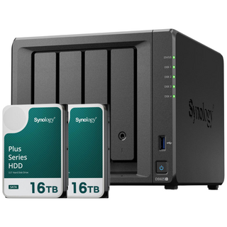 [ 시놀로지 공식총판 ] 시놀로지 나스 DS925+4bay [32TB]HAT3310-16TBX2EA 합본 기업용 NAS