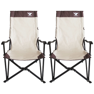 K4Camp 릴렉스 캠핑체어 v2 베이지 2P, 2개