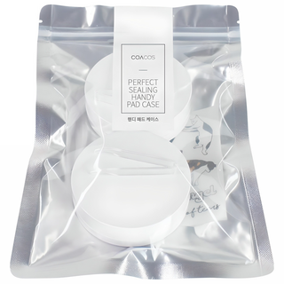 코아코스 완벽밀폐 핸디 패드 케이스 + 위생집게, 2개