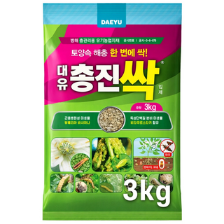 대유 총진싹 입제 1.5kg 친환경 유기농업자재 토양 병해충 관리제, 3kg, 1개
