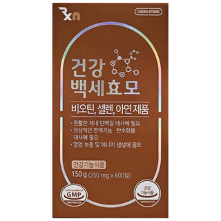 그린스토어 건강백세효모 250mg x 900정, 1개, 600정