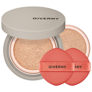 지베르니 밀착 매트핏 쿠션 파운데이션 본품 12g + 리필 12g 세트, 21NW 라이트 베이지, 1개