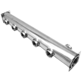 보일러 분배기 공바 스텐 온수 난방 (기름용 측면메인 25A), 4구, 1개