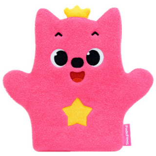 碰碰狐沐浴巾, 粉色, 1入