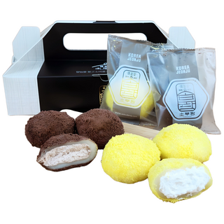 찹쌀떡 수능 세트 개별포장 선물 합격 소부당 떡 추석 설 선물세트 생크림, 12개, 40g