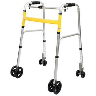 성인용보행기 라온아띠 KCS-202 보행보조기 8바퀴워커 미끄럼방지 효도선물, 1개