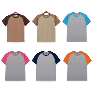 베스터 (Bester) 순 면 20수 찜질 복 (마사지 옷) 라운드 상의 반팔 티셔츠 6종 대여복 단체복