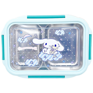 GOYES 산리오 캐릭터 스텐 보온 런치박스 소풍도시락, 1개, 시나모롤