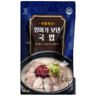 대건명가 부산 돼지국밥 (630g) 육수 고기 양념장, 630g, 6세트