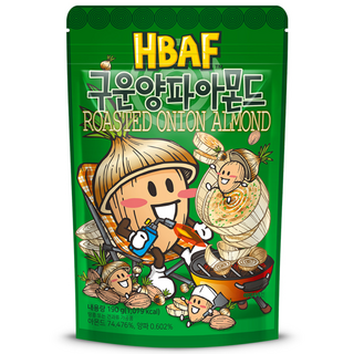 HBAF 杏仁果 烤洋蔥味, 190g, 1包