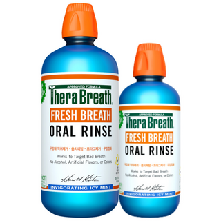 테라브레스 프레시브레스 오랄린스 인비고레이팅 아이시민트 구강청결제 1L + 473ml, 1.473L, 1세트