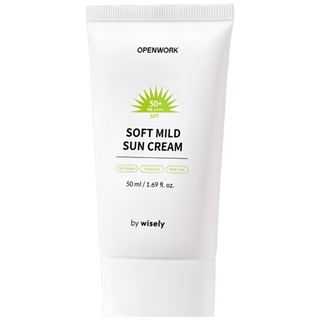 [정품] [MD/Pick] 소프트 마일드 선크림 온가족 순한 선크림, 3개, 50ml