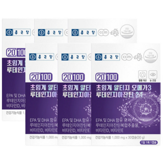 직장인 건조한 눈 개선 알티지 오메가3 루테인 체내 흡수율 높은 식약처인증 남자 지아잔틴 비타민E 눈 건강 20대 30대 40대 비타민D 여자 남성 여성 홈쇼핑, 30정, 1개