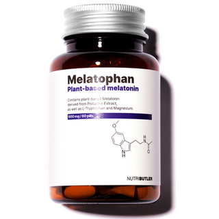 뉴트리버틀러 멜라토판 식물성 멜라토닌 5mg 2.5mg 조절섭취가능, 1개, 60정