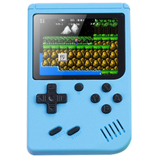 MMQ K18 마카롱 포켓 레트로 게임기, 단일상품(블루)