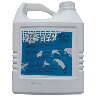 비오샷 빈대 벼룩 먼지다듬이 쥐진드기 권연벌레퇴치법 아파트소독약 거미약 저독성 비오킬 수성 5L, 1개