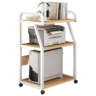 이동식 프린터 다이 튼튼한 받침대 컴퓨터 본체 거치대 두꺼운 선반 v2, 3단 v2