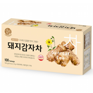 SONGWON 菊芋茶茶包, 1g, 100包, 1盒