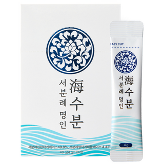 [서일농원] 서분례 명인 육수베이스 만능요리가루 바다를 품은 해수분 해물육수가루, 6박스, 40g