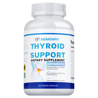 갑상선 지원 - 요오드 L-티로신 함유 에너지 대사 및 체중 감량, 1개, 60정