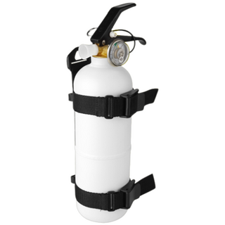 하나용품 차량 가정 캠핑용 초기화재진압 휴대용 분말 소화기/더뉴k7프리미어 k5 DL3 올뉴k3 K8 K9 말리부 크루즈 쏘렌토MQ4 카니발 모닝 카렌스 스포티지QL NQ5, 화이트, 1개