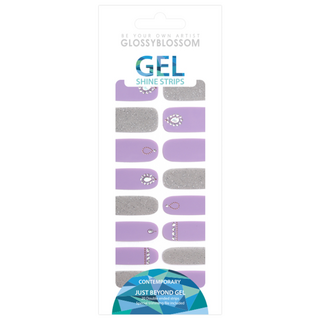 GLOSSYBLOSSOM 凝膠美甲貼, 極光幻影, 1個