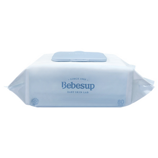 베베숲 모이스처 물티슈 캡형, 380g, 80매, 15개