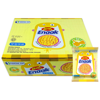 시안타탑 에낙 라면 스낵 치킨바베큐맛, 16g, 30개