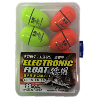 화림FF 피싱프랜즈 전자찌 세트 국산 국내생산 주야겸용 구멍찌 갤럭시, 혼합, 1개, 고부력