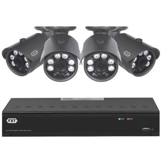 FXT-800만화소 4K mini CCTV 국산 카메라 세트, 13. 4CH 실외카메라 4대 풀세트, 1개