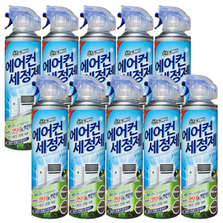 산도깨비 에어컨 세정제 스프레이, 10개, 330ml