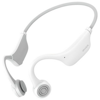 아이리버 멀티페어링 골전도 초경량 무선 블루투스 이어폰, IBC-B30, 화이트