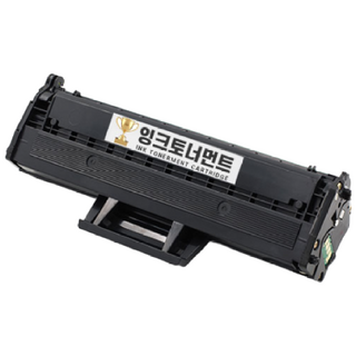 삼성 MLT-D111S SL-M2027 프린터 정품으로 생산 대용량 2000매 잉크(토너), 검정, 1개