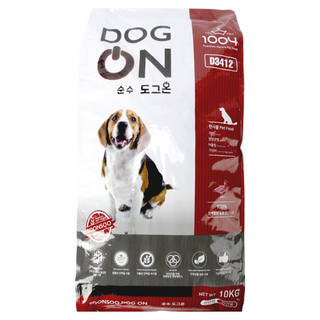 펠리코 순수도그온10kg ( 작은알갱이 ) 개사료 대용량 대형견, 오리, 10kg, 1개