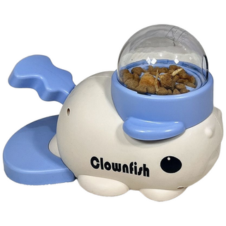 YANGTA 강아지 간식 장난감 고양이 간식 사료 로켓 발사기, 1개, 블루