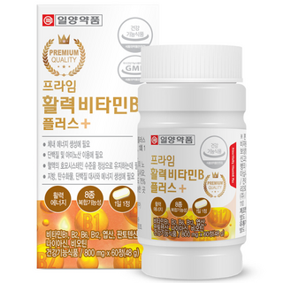 일양약품 프라임 활력 비타민B 플러스, 60정, 1개