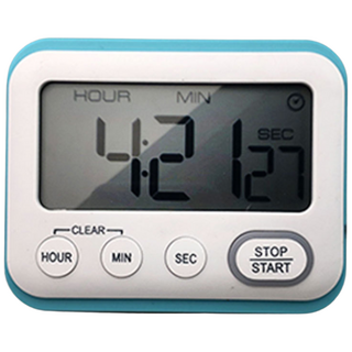 레인보우 무소음 타이머시계 쿠킹 베이킹 운동 타이머, 스카이, 1개