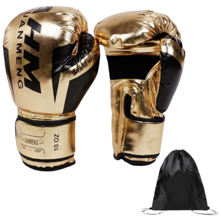 올끌레어 복싱글러브 고급 권투 장갑 양손세트, 골드(가방포함), 1개