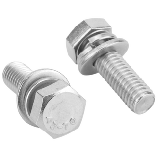 스텐볼트세트 M8 육각볼트 소량포장 너트와샤 서비스, 30개, 40mm