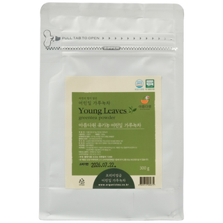 아름다원 유기농 어린잎 가루녹차(비차광 말차), 4개, 1개입, 300g