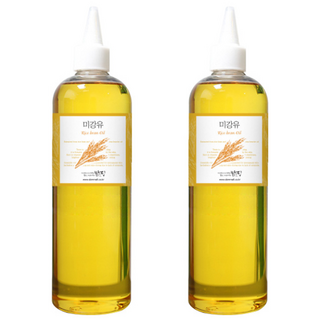 맑을담 미강유 오일, 500ml, 2개