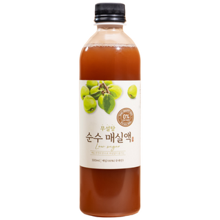 무설탕 순수 매실액 500ml / 씨 제거 / 아이도 안심하고 마시는 건강 매실원액 참들애, 1개, 1개