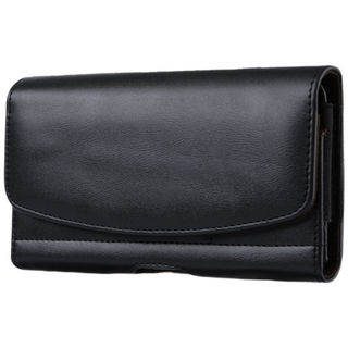 허리 벨트 가죽 케이스 카드 휴대폰 수납 가로형