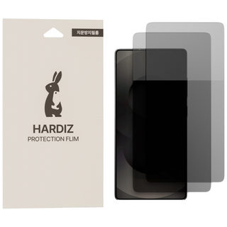 하디즈 지문방지 매트 종이질감 저반사 액정보호필름 2매, 1세트