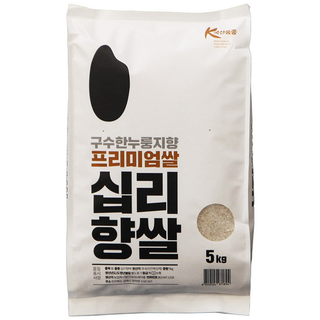 25년산 두레마을 구수한 누룽지향 프리미엄쌀 십리향미 5kg, 1개