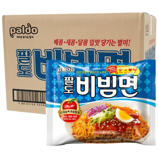 여름별미 비빔면130g 봉지라면 40개