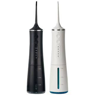 [치과공식판매] 원웨이 휴대용 구강세정기 스타터 V1 1+1 2개, 화이트+블랙