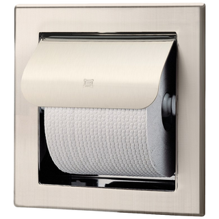 국산 스텐 매립 휴지걸이 니켈 사틴, 니켈(사틴), 1개